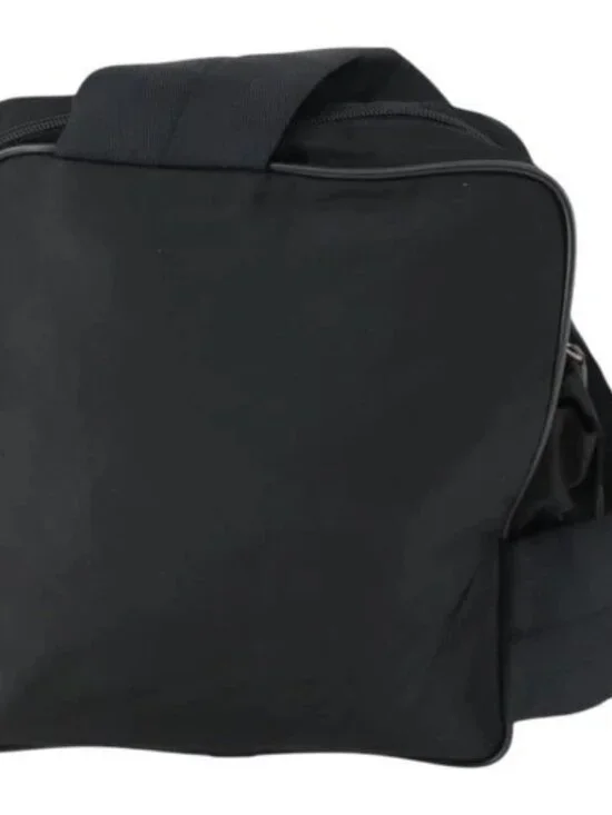 PRADA Shoulder Bag Nylon Black Silver Auth - Picture 2 of 16